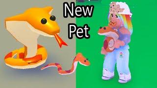 NEW Adopt Me Cobra Pet Roblox Update