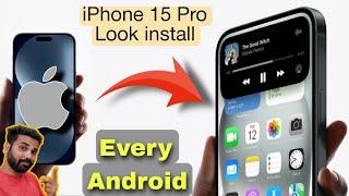 Convert Android Mobile into iPhone 15 Pro Max ! Look like Official  iPhone 