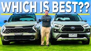 2024 Toyota RAV4 Hybrid vs Kia Sportage Hybrid: This is TOUGH…