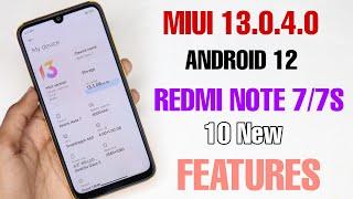 Redmi Note 7 & 7S Miui 13.0.4.0 Stable Rom | Voice Changer & New Control Centre More Features