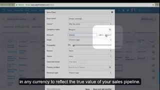 Multi-Currency CRM Feature: PipelineDeals