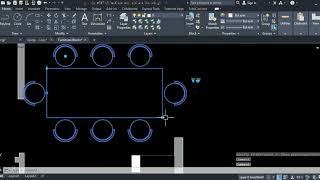 How to create an interior design plan with Dynamic blocks in AutoCAD