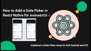 How to Add a Date Picker in React Native 0.74  | 2024 #reactnative #calander  #coding  #programming