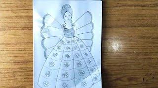 Pari ka Chitra !! Pari drawing !! Drawing for beginners !!