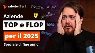 Aziende TOP e FLOP per il 2025 - MERDLIST e TOPLIST (sì forse c'è anche la tua azienda preferita)