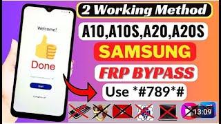 Samsung A10,A10S,A20,A20S FRP Bypass 2025 Android 11 | Google Account Unlock / Remove Frp Without Pc