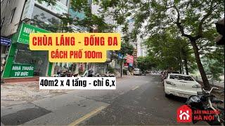 Nhà Đẹp Chùa Láng Đống Đa - Diện tích 40m2 Thiết Kế 4 Phòng Ngủ