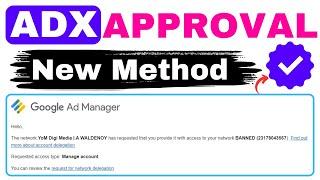 Free ADX MA Account Approval | ADX Approval With New Method 2024 | ADX Approval