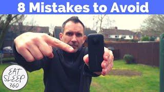 Insta360 One X Camera Tips - 8 mistakes to avoid for beginners - You must watch this