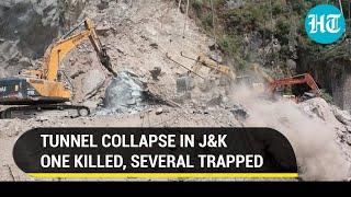 J&K: Under-construction tunnel collapses on Srinagar-Jammu NH; One dead, many trapped