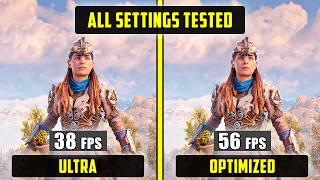 Horizon Zero Dawn Remastered PC | Performance Optimization Guide + Optimized Settings