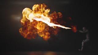 How to Create Flamethrower with Sparse Solver using Houdini 18 / Arnold