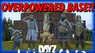 We Build a Giant OverPowered Base and Defend It!! DayZ The Lab