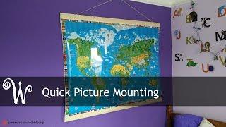 Quick and Simple Picture Mounting
