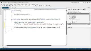 Visual Studio | ImageViewer using C#