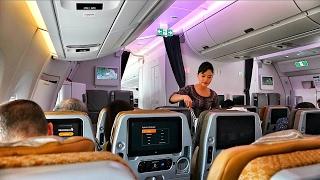 SINGAPORE AIRLINES A350-900XWB FLIGHT EXPERIENCE JAKARTA TO SINGAPORE