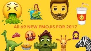 All 69 New Emojis for 2017