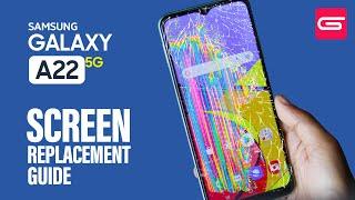 Samsung Galaxy A22 5G LCD Touch Screen Replacement - Service Pack