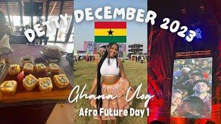 Ghana Vlog 2023 Part Two | AfroFuture Festival Day 1, More Studio Sessions