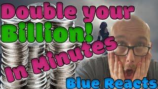 How to DOUBLE your first BILLION Silver Black Desert Online in Minutes | Blue Reacts