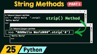 String Methods in Python (Part 1)