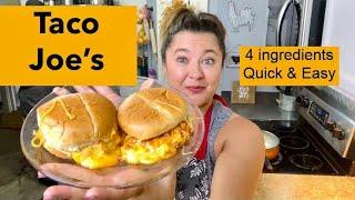 Taco Joe’s | Easy 4 ingredient Recipe