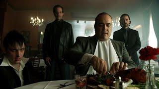 Maroni Interrogates Jim Gordon Over The Truth Of Oswald's Story (Gotham TV Series)