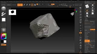 Scrape Brushes Quick Demostration | ZBrush 4R8+