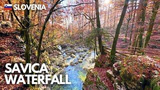 [Day 4] Savica Waterfall in 4K | Magical Autumn Hike Through Slovenia's Hidden Gem 