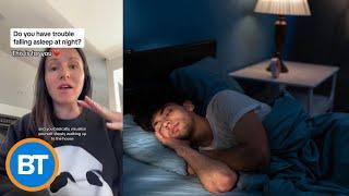 This TikTok 'sleeping hack' is raising some questions