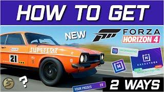 Forza Horizon 4 Backstage PASSES - How To Get (2 WAYS)