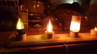 Euri Lighting LED Flickering Flame Bulb Demonstration/Review/Comparison to LED Flame Effect