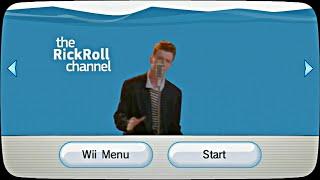 Funny "Rick Roll" Custom Homebrew Channel for Nintendo Wii