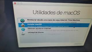 Solución "Esta copia de la aplicación instalar Mac OS High Sierra está dañada.." al instalar Mac OS