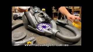 Dyson DC08 Bagless Vacuum Cleaner Filter Change, how to check & change your filters