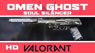 Omen Ghost (Soul Silencer) VALORANT Skin + Buddy | Agent Skins HD Showcase