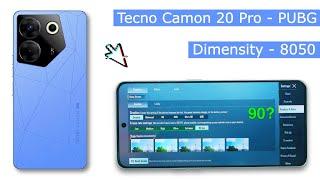 Tecno Camon 20 Pro Pubg Test. Tecno Camon 20 Pro Pubg Graphics.