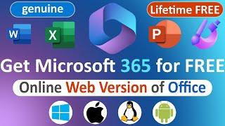 Get Microsoft 365 Office for FREE (Laptop, PC, Mac, 100% Genuine, Lifetime, Word, Excel, PowerPoint)