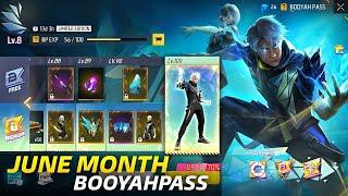 NEXT BOOYAH PASS IN FREE FIRE | JUNE BOOYAH PASS FREE FIRE 2024 | SEASON 18 BOOYAH PASS FREE FIRE