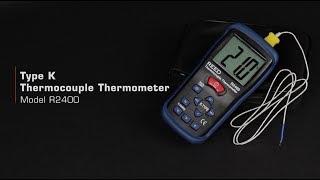 R2400 Type K Thermocouple Thermometer