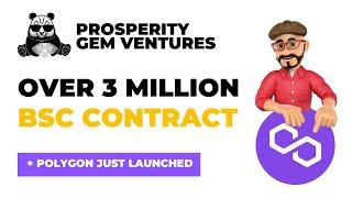 OVER 3 MILLION IN THE TVL + POLYGON VERSION | PROSPERITY GEM VENTURES