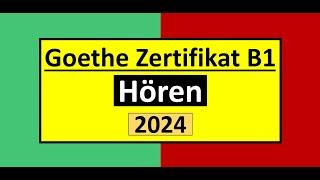 Goethe Zertifikat B1 Hören Modelltest mit Antworten am Ende || Vid - 212