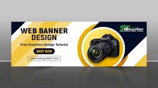 How to create banner in photoshop