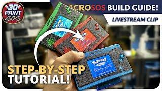 How to build a GameBoy Macro (MacroSOS) Step-by-Step