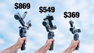 DJI RS3 Mini vs RS3 vs RS3 PRO - Which GIMBAL Should You Buy?