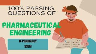 Important questions of Pharmaceutical Engineering |Passing Package|