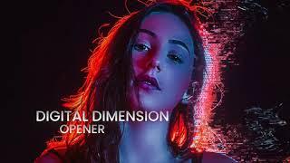 Blender Motion Graphics Template - Digital Dimension Opener