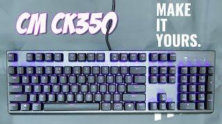 Cooler Master CK350 Mechanical Keyboard Review - Outemu Blue Switch