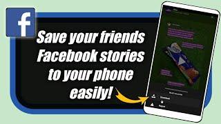 How to download Facebook story