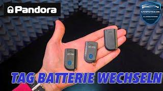 Pandora Batteriewechsel Anleitung BT-760 | BT-770 | BT- 780 - SMS Meldung "Replace Battery in Tag"